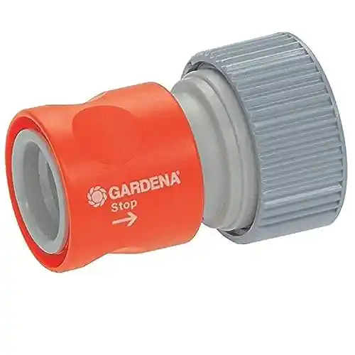 Gardena Profi System (Maxi Flow) - Hose to Accessory End + Water Stop
