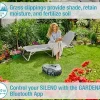 GARDENA SILENO Minimo Automatic Robotic Lawn Mower with Bluetooth app, Boundary Wire - For lawns up to 2700 Sq Ft, Made in Europe, Grey